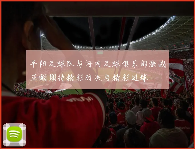 平阳足球队与河内足球俱乐部激战正酣期待精彩对决与精彩进球